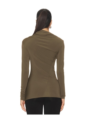 EAVES Auda Top in Olive. Size M. Also in L, S, XL, XS, XXS.