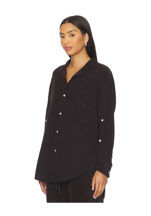 Citizens of Humanity Kayla Shirt in Chocolate. Size M. Also in XS, S.