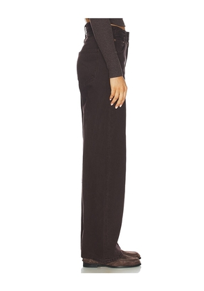 AGOLDE Low Curve Jeans in Wine. Size 24. Also in 25, 26, 27, 28, 29, 30, 31, 34.