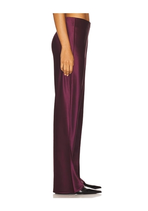 CAMI NYC Bristol Mid Rise Pant in Purple. Size L. Also in S.
