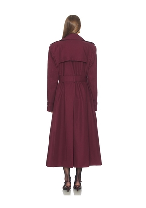 Camila Coelho Eladia Coat in Red. Size M. Also in XXS, S, L, XL.