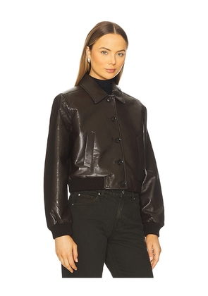 Citizens of Humanity Lola Bomber in Brown. Size M. Also in L, XL.