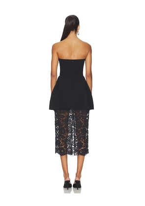 Amanda Uprichard Jada Dress in Black. Size S. Also in XS.