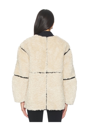 BLANKNYC Jacket in Cream. Size M. Also in S, XS, L.