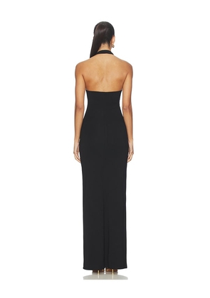 ALL THE WAYS Mattie Maxi Dress in Black. Size XS. Also in M, L.