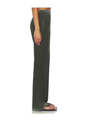 COTTON CITIZEN Roma Sweatpant in Dark Green. Size S. Also in XS, M.