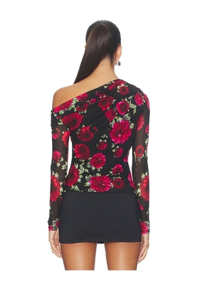 AFRM Barry Long Sleeve Top in Black. Size L. Also in XS.