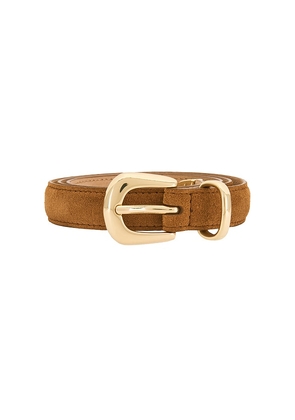 B-Low the Belt Leo Suede Belt in Cognac. Size M. Also in XS, L.