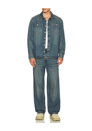 Dickies Hilham Denim Jean in Blue. Size 30x32. Also in 28x32, 34x32.