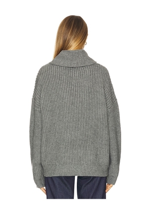 ALL THE WAYS Naya Sweater in Grey. Size M. Also in XS, S, L.