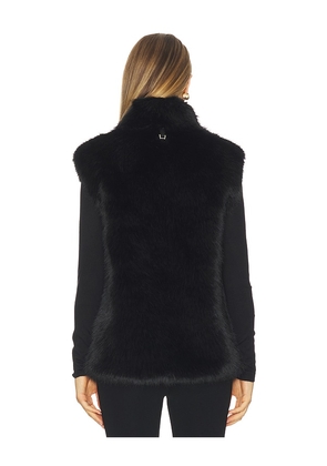 Apparis Laila Sable Vest in Black. Size L. Also in XXS, XS, S, M, XL.