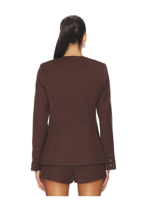 ASTR the Label Bellmere Jacket in Brown. Size M. Also in L, S, XL, XS.