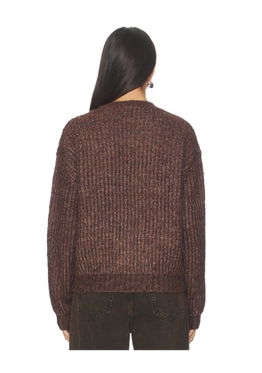 ASTR the Label Archer Sweater in Brown. Size M. Also in S, XS.