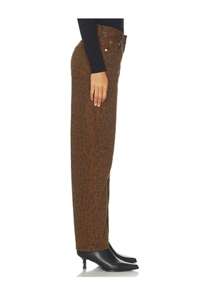 Citizens of Humanity Miro Long Relaxed Jeans in Brown. Size 24. Also in 23, 26.