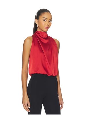 ASTR the Label Joleisa Top in Brick. Size L. Also in M, S.