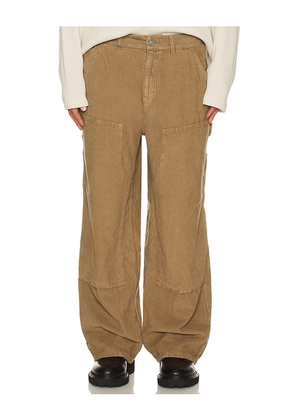 ALLSAINTS Dunstan Trouser in Brown. Size 31. Also in 30, 32.