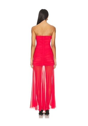 Amanda Uprichard Leo Dress in Red. Size M. Also in L, S, XL.