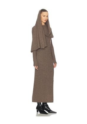 Cult Gaia Natacha Dress in Brown. Size M. Also in XS, S, XL.