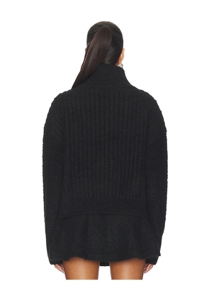 GUIZIO Mila Zip Up Jacket in Black. Size M. Also in XXS, XS, S, L.