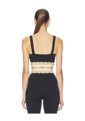 BEACH RIOT Marin Top in Black. Size S. Also in XS, M, L, XL.