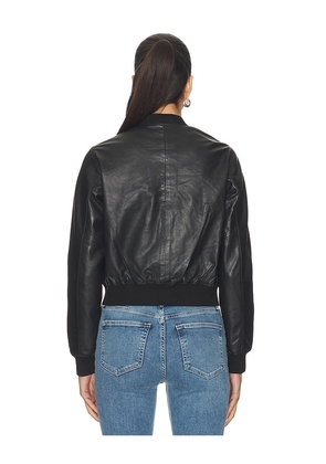 ALLSAINTS Orten Bomber Jacket in Black. Size 4. Also in 6, 12.