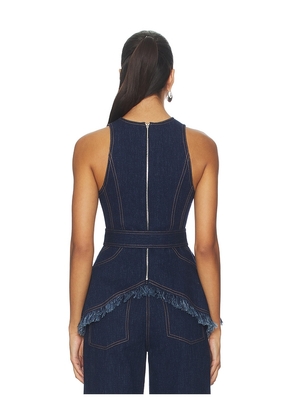 Alexis Reed Top in Blue. Size XS. Also in M.