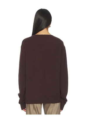 Eterne James Cashmere Sweater in Brown. Size XS/S. Also in M/L.