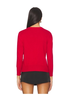 GUIZIO Emelie Cardigan in Red. Size S. Also in XXS, XS.