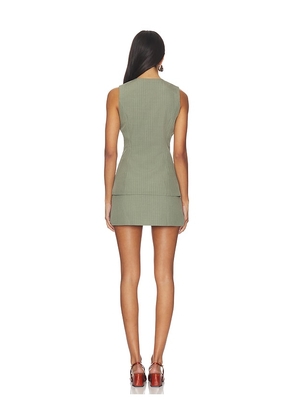 ALL THE WAYS Karina Skirt Set in Olive. Size S. Also in M, XL.
