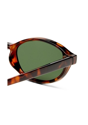AIRE Earthshine Sunglasses in Brown.