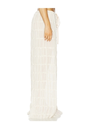 Arcina Ori Juliette Skirt in Cream. Size M. Also in L.