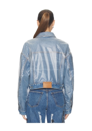 Alexander Wang Trucker Jacket in Blue. Size XS/S. Also in M/L.