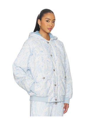 Boys Lie Blue Manhunt Jacket in Baby Blue. Size XL/XXL. Also in M/L, XS/S.