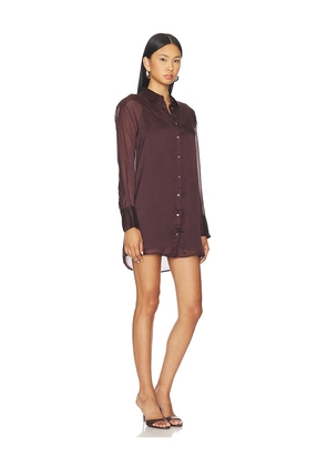 Amanda Uprichard x REVOLVE Maui Dress Set in Brown. Size M. Also in S.