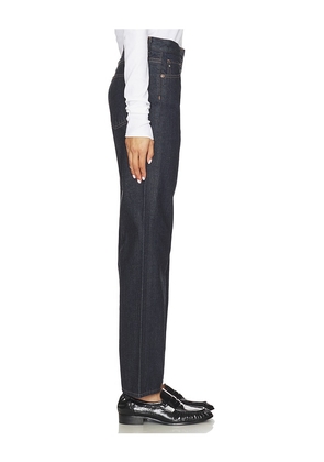 AG Jeans Brinley Straight Jeans in Navy Blue. Size 26. Also in 23, 24, 25, 27, 28, 29, 31, 32, 33.