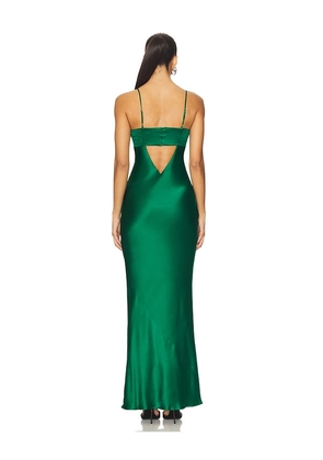 Amanda Uprichard Janeiro Maxi Dress in Green. Size M. Also in L, S, XL, XS.