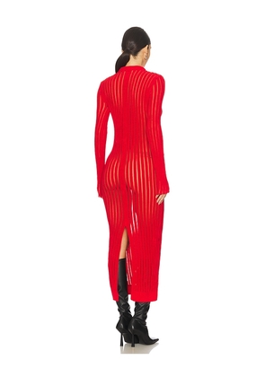 Blumarine Knit Dress in Red. Size S. Also in XS.
