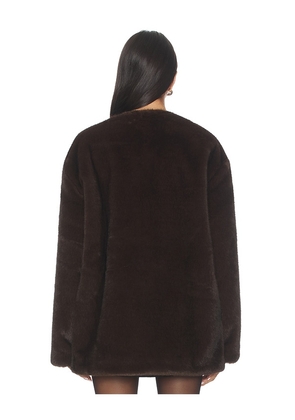 EAVES Dagna Jacket in Brown. Size M. Also in XXS, XS, S, L.