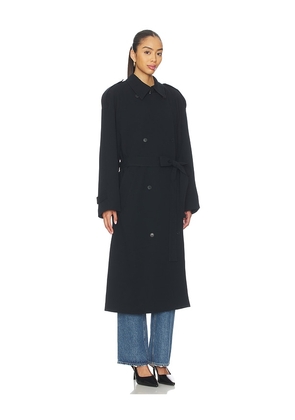 EAVES Lumi Trench Coat in Black. Size M. Also in XXS, XS, S, L, XL.