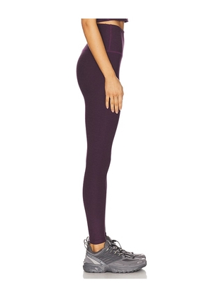 Beyond Yoga Spacedye Caught in The Midi High Waisted Legging in Purple. Size L. Also in XS.