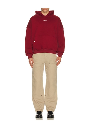 DRMERS CLUB It's Okay To Not Know Hoodie in Burgundy. Size M. Also in L.