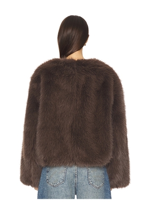 Citizens of Humanity Esme Jacket in Brown. Size L. Also in M, XL.