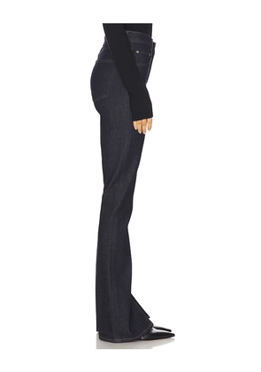 AGOLDE Ingram Split Skinny Jeans in Denim-Dark. Size 24. Also in 23, 25, 26, 27, 28, 29, 30, 31, 33.