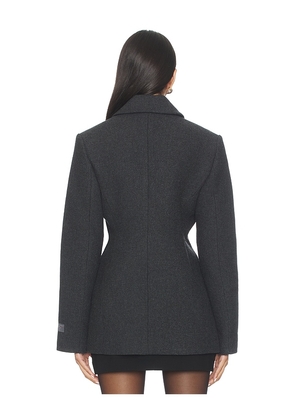 EAVES Oak Manteco Wool Blazer Jacket in Grey. Size M. Also in XXS, XS, S, L, XL.