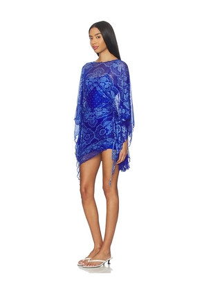 Agua Bendita x REVOLVE Angelina Tunic in Blue. Size M. Also in S.
