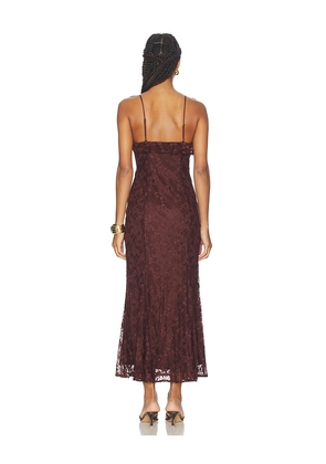 ASTR the Label Leonie Dress in Wine. Size M. Also in S, XS.