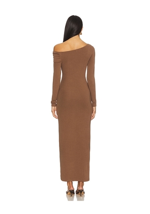 Elodie the Label Elodie Denis Dress in Brown. Size M. Also in L, S, XL, XS.