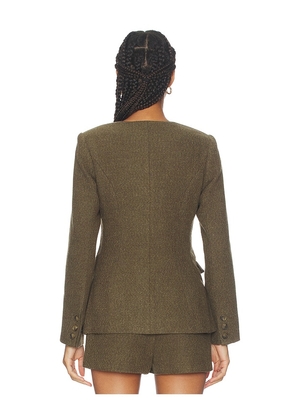 ASTR the Label Bellmere Jacket in Olive. Size M. Also in L, S, XS.