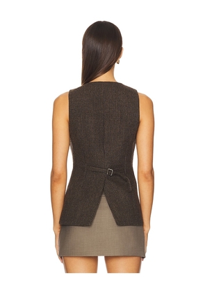ASTR the Label Sonja Vest in Brown. Size M. Also in L, S, XS.