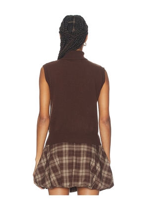 ASTR the Label Avah Sweater in Brown. Size M. Also in XS, S, L, XL.